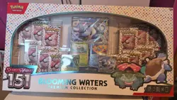 Pokemon TCG Scarlet & Violet 151 Blooming Waters Premium Collection Box Venusaur - Image 1
