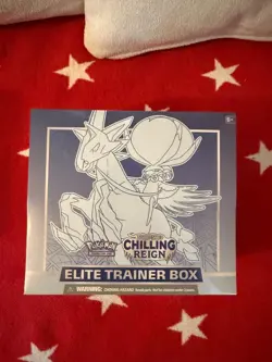 POKEMON TCG Sword & Shield Chilling Reign Ice Rider ELITE TRAINER BOX New - Image 1