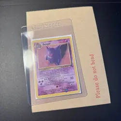 Pokemon Gengar Fossil 20/62 Non Holo Rare 1999 Vintage WOTC - Image 4