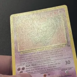 Pokemon Gengar Fossil 20/62 Non Holo Rare 1999 Vintage WOTC - Image 5