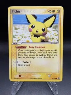 ⚡ Pokemon TCG – Pichu 59/106 – EX Emerald 2005 – Non Holo – LP - Image 1