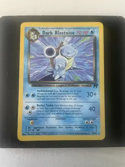 Pokemon TCG Dark Blastoise Team Rocket 20/82 WOTC LP - Image 1
