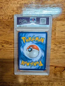 2017 Pokemon SM Black Star Promo Ash's Pikachu #SM113 NM PSA 7 - Image 2