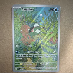 Pokemon Basculin 108/086 Sv: White Flare Illustration Rare Full Art Holo 90 HP - Image 1