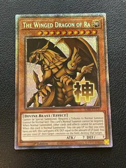 Yugioh The Winged Dragon Of Ra Starlight Secret Rare RA05-EN130 1st Pack Fresh - Image 1
