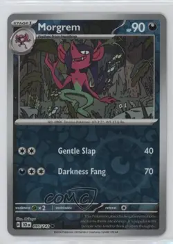 Morgrem Reverse Foil Pokemon SV07: Stellar Crown #095 - Image 1