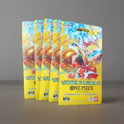 LOT OF 5 OP-15 One Piece Adventure on Kami's Island Double Pack Booster OP15 NEW - Image 1