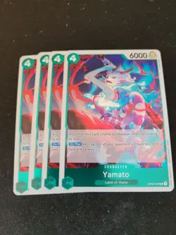 4x OP02-042 Yamato Rare One Piece TCG Card - Image 1