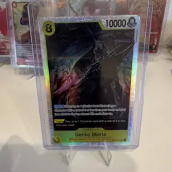 Bandai Gecko Moria OP14-104 10000 Power Special Holo Seven Warlords CCG - Image 1
