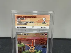 Pokemon TCG Victini SVP 208 Black Star Promo Ace Graded Mint 9 - Image 2
