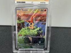 Pokemon TCG Victini SVP 208 Black Star Promo Ace Graded Mint 9 - Image 3