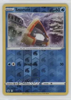 Snorunt Reverse Foil Pokemon Sword & Shield Chilling Reign #035 - Image 1