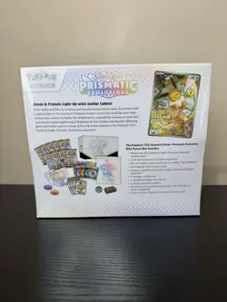 Pokemon TCG Scarlet Violet Prismatic Evolutions ETB Elite Trainer Box NEW SEALED - Image 2