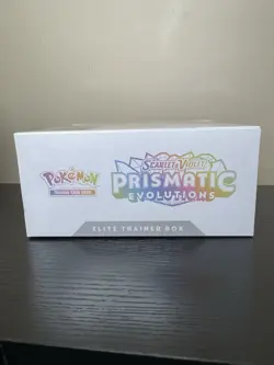 Pokemon TCG Scarlet Violet Prismatic Evolutions ETB Elite Trainer Box NEW SEALED - Image 5