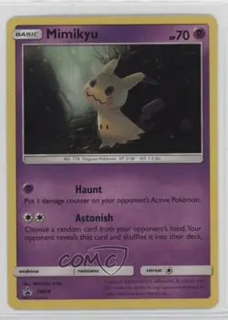 Mimikyu Pokemon Sun & Moon Black Star Promo #SM29 - Image 1