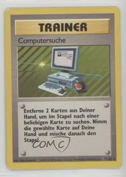 Computer Search German Pokemon Base Set #71 1999 - Image 1