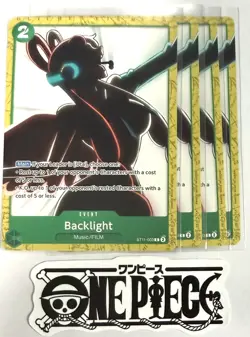 4x One Piece ST11-003 C Backlight - English - Regular - Playset - TCG - NM/M - Image 1