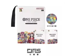 One Piece TCG Binder Premium leather 25th Anniversary Luffy 4 Grid 400 Cards - Image 2