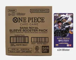 One Piece Case 24 Boosters sous Blister OP10 : Sang Royal FR Neuf Scelle - Image 1