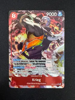 Krieg ALT ART (OP15-008 SR) English - One Piece (Near Mint) - Image 1