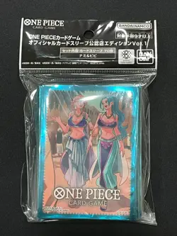 Nami & Vivi 70 Sleeves One Piece Card Game Authorized Store Edition Vol.1 EF25 - Image 1
