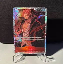 One Piece Card Game - Shanks SR OP09-004 ENG NM - Image 1