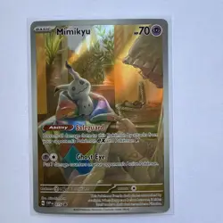 Pokemon Card - Mimikyu 075 Promo Black Star Full Art - Image 1