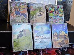 🌟Mixed Lot of 6 NM/Mint IR Pokemon Cards! Illustration Rare Mega Evolutions PFL - Image 2