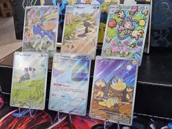 🌟Mixed Lot of 6 NM/Mint IR Pokemon Cards! Illustration Rare Mega Evolutions PFL - Image 3