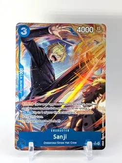 Sanji OP15-047 Alt Art One Piece Card Game Adventure on Kami's Island English NM - Image 1
