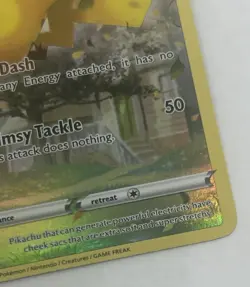 PIKACHU GG30/GG70 GALARIAN GALAXY CROWN ZENITH RARE FULL-ART POKEMON CARD - Image 3