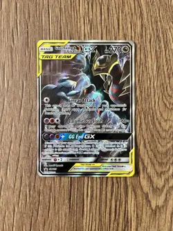 Pokemon 2019 Garchomp and Giratina GX Full Art Tag Team Promo Card SM193 - Image 1