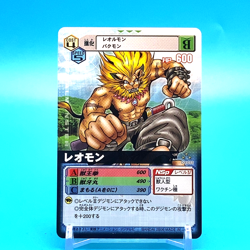 Digimon Adventure Card Leomon No.Da-033 B Bandai Made In Japan F/S a - Image 1