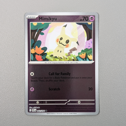 Pokemon TCG Card - Mimikyu 42/94 Reverse Holo | Phantasmal Flames (2025) PFL - Image 2