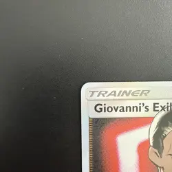 Pokemon TCG Giovanni's Exile Hidden Fates Holo Card 67/68 Full Art Ultra Rare - Image 2