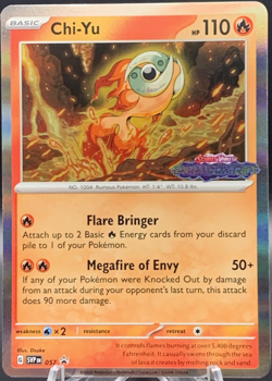 Chi-Yu - 057 (Prerelease) 057 Sv: Scarlet & Violet Promo Cards Holo - Image 1