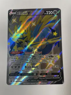 Zacian V (Shiny) - SWSH292 SWSH: Sword & Shield Promo Cards Promo LP - Image 1