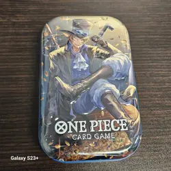 One Piece Card Game Sabo Mini Tin Vol. 2 with mystery cards! foil too! - Image 1