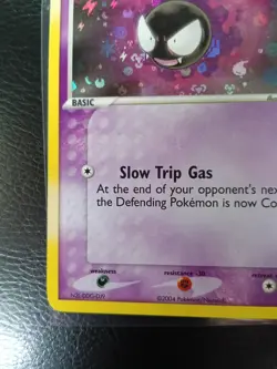 Pokemon TCG Gastly Card 63/112 FireRed & LeafGreen Reverse Holo LP 💎💎💎 - Image 5