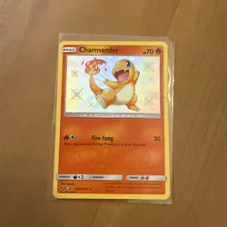 Pokemon Charmander TCG SV6/SV94 Hidden Fates Shiny Vault Holo Rare Card - Image 1