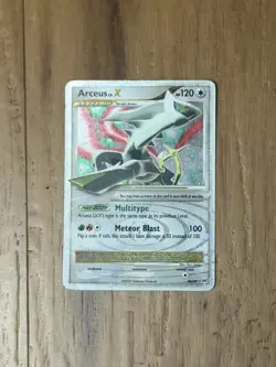Pokemon TCG Arceus LV.X Holo Rare Card 95/99 Arceus - Image 1