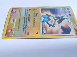 Pokemon TCG Lucario Reverse Holo Rare Card 6/130 Diamond and Pearl *MP* 2007 - Image 2