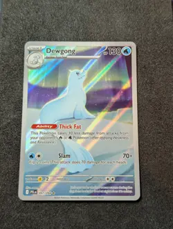 Pokemon TCG Dewgong 097/094 Phantasmal Flames Mega Evolution Card - Image 1