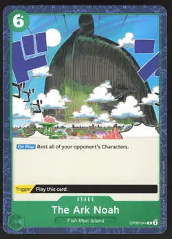 The Ark Noah OP06-041 Normal C Wings of the Captain Pre-Release Cards NM - Image 1