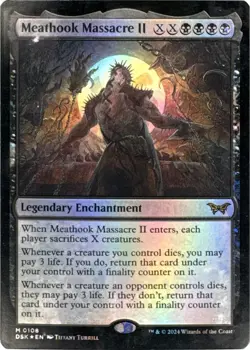 FOIL Meathook Massacre II (#311) - Duskmourn: House of Horror - MTG - MP - Image 1