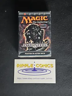 MTG Master Blaster Theme Deck Darksteel Factory Sealed - Image 1