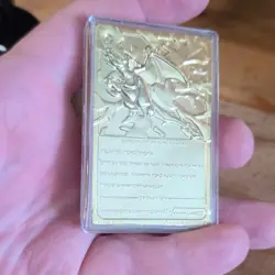 Nintendo Pokemon Special Edition 23K Gold-Plated Charizard Card w/ Poke Ball Ca… - Image 3