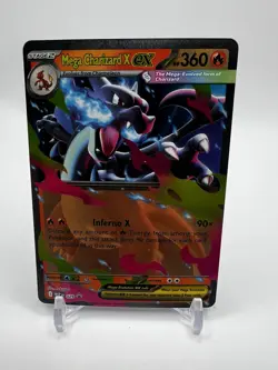Pokemon TCG Mega Charizard X ex Black Star Promo MEP029 - Image 1