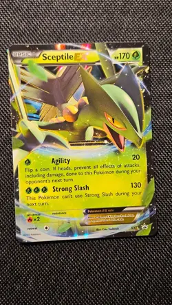 Pokemon TCG Sceptile EX XY53 Xy Promos Holo - lightly played - Image 2