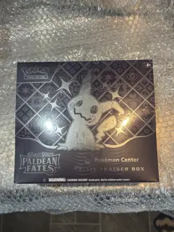 POKEMON TCG PALDEAN FATES ELITE TRAINER BOX POKEMON CENTER | ETB | NEW & SEALED - Image 1